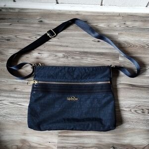 Kipling Always On Adelaide Crossbody Navy Gold